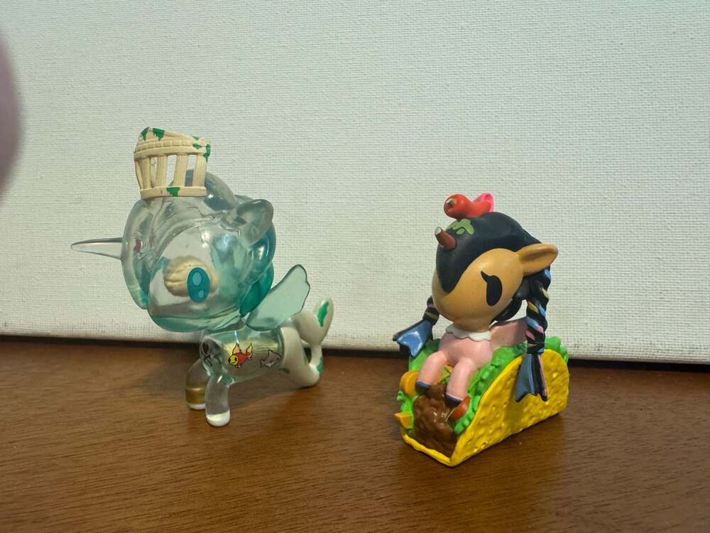 Tokidoki Mermicorno Series 7 Atlantis Figure and Taco Bellissima Unicorno Lot of